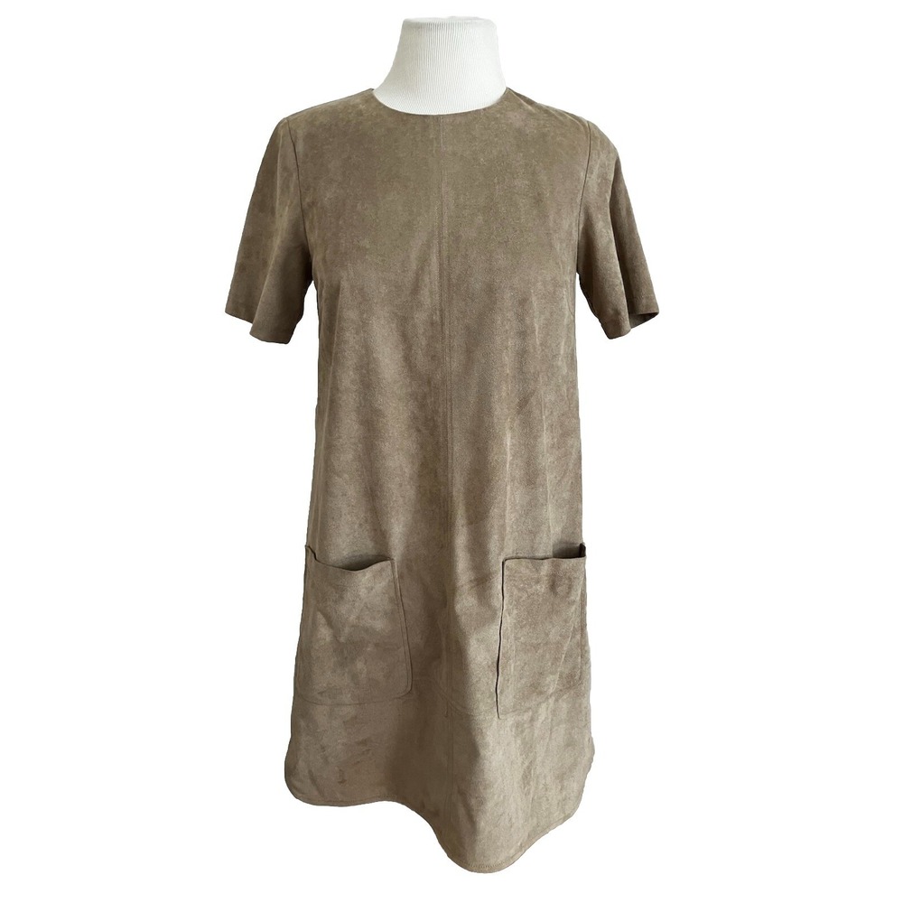 Jade Melody Tam‎ Dress Womens SZ XS Brown short Sleeve